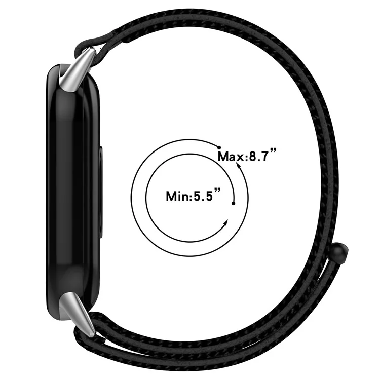 Für Xiaomi Mi Band 9 NFC / 9 / Smart Band 8 NFC / 8 Nylon-Armband - Grün