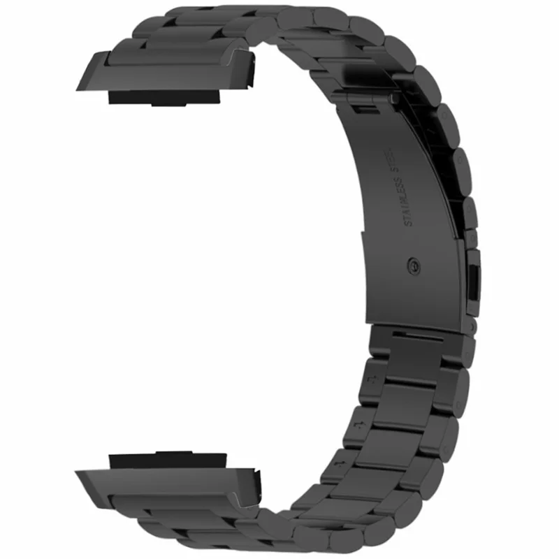 For Xiaomi Watch H1 Solid Stainless Steel Watch Strap Replacement Band - Black