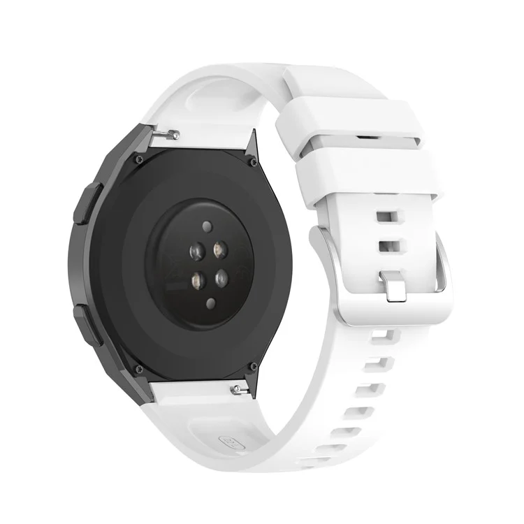 For Huawei Watch GT 2e High Quality Silicone Watch Strap - White