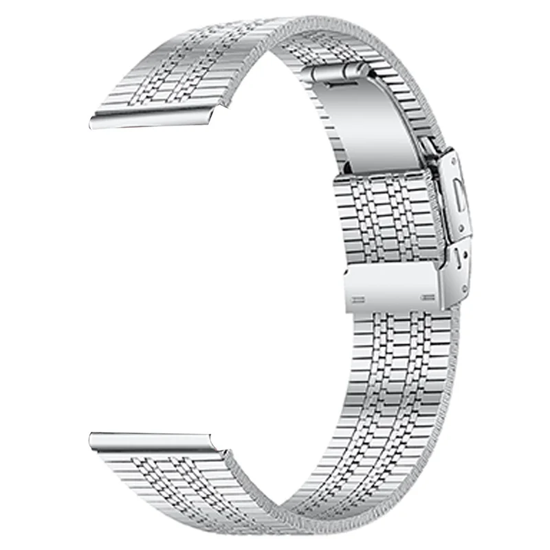 Para Xiaomi Watch Color Quick Release Band Stainless Steel Replacement Watch Strap, Prata