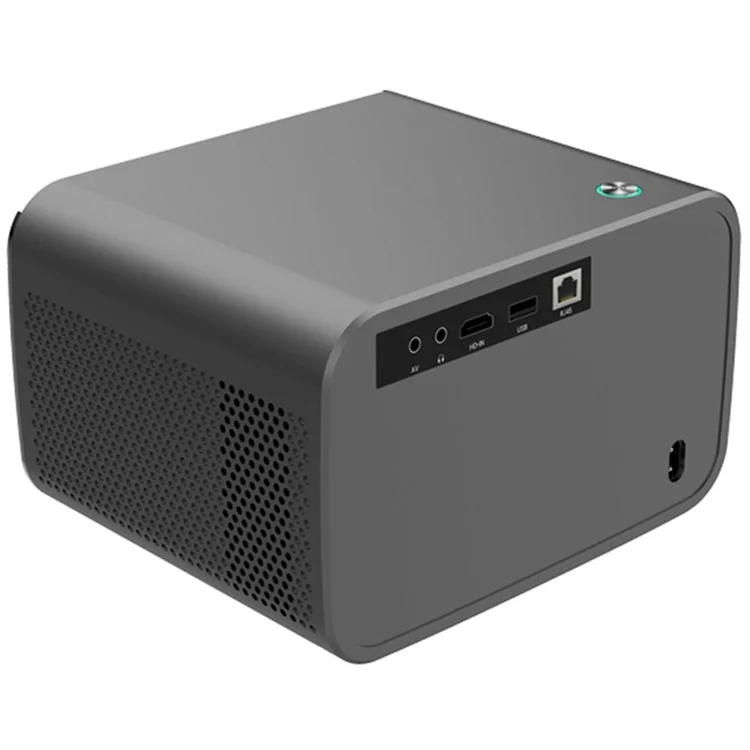 P20 Portable HD 1080P Android 13 WiFi6 Bluetooth-compatible Projector Auto Focus 4K Home Theater, 1+8G - US Plug