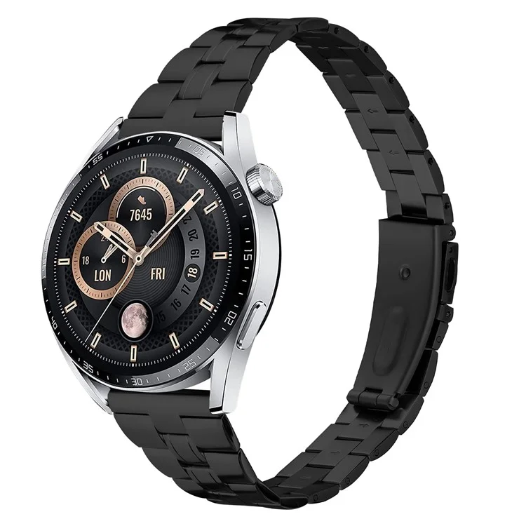 For Honor Watch Dream Stainless Steel Strap Ultra Thin Watch Band Replacement - Black