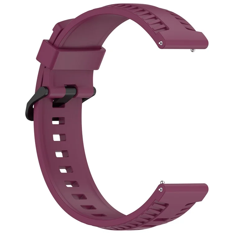 Per Huawei Watch GT 3 42mm / GT 3 Pro 43mm Cinturino in silicone per orologio Trama pneumatico Cinturino per polso - Vino rosso