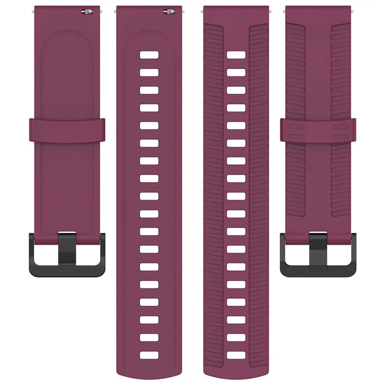 Per Huawei Watch GT 3 42mm / GT 3 Pro 43mm Cinturino in silicone per orologio Trama pneumatico Cinturino per polso - Vino rosso