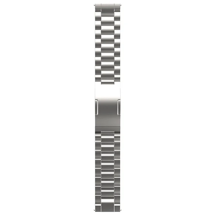 For Huawei Watch GT 4 46mm / GT 3 46mm / GT 2 46mm Titanium Alloy Watch Band 22mm 3-Bead Strap - Titanium