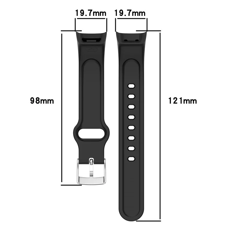 For Lifesense Band 6S Replacement Strap Silicone Sport Watch Band - Blue