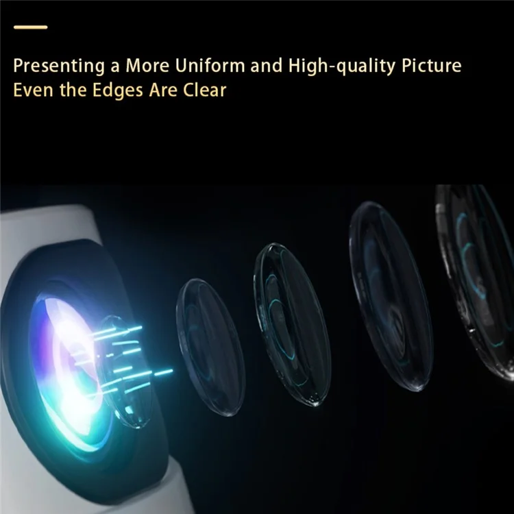 TZ-2 1+32G Portable Folding Bracket Home Projector Android WiFi HD Video Projecting Device - EU Plug