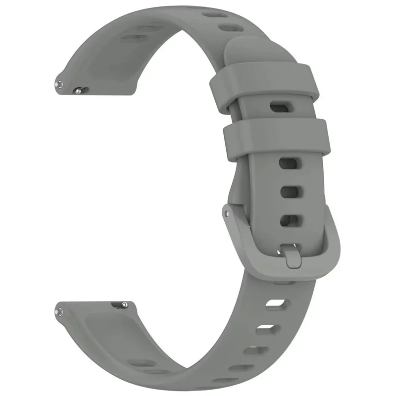 For Keep B4 Silicone Watch Band Adjustable Wrist Strap Replacement - Gris