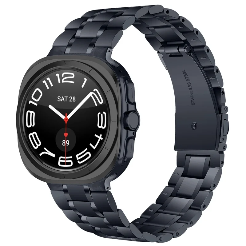 For Samsung Galaxy Watch Ultra 47mm Watch Band Stainless Steel Replacement Strap
