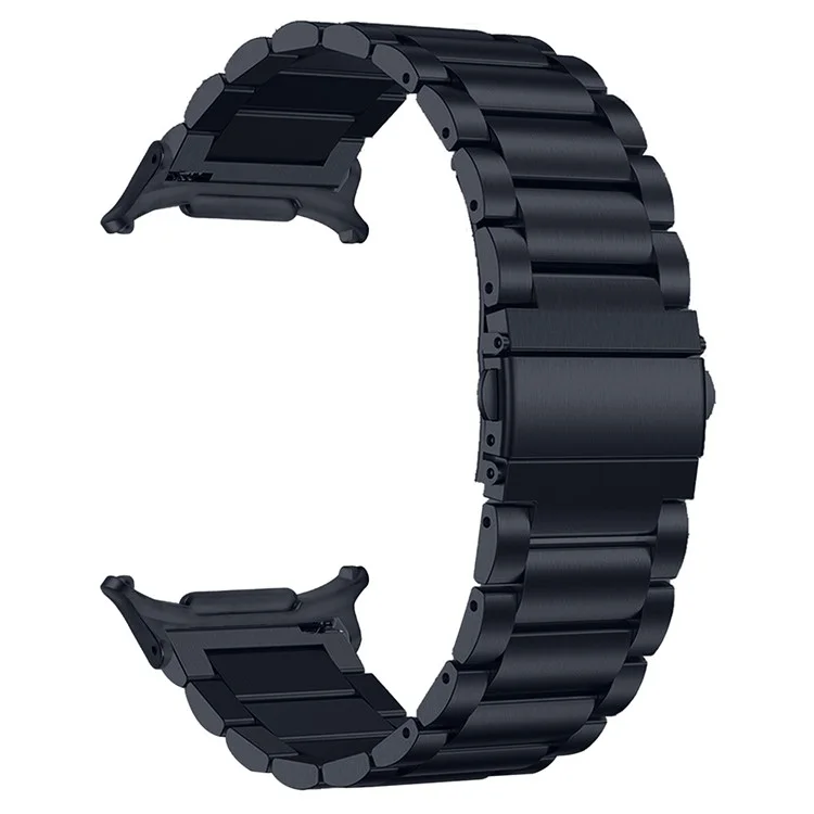 Per Samsung Galaxy Watch Ultra 47mm Sostituzione Cinturino 3-Bead Acciaio Inossidabile Smart Watch Band, Grigio