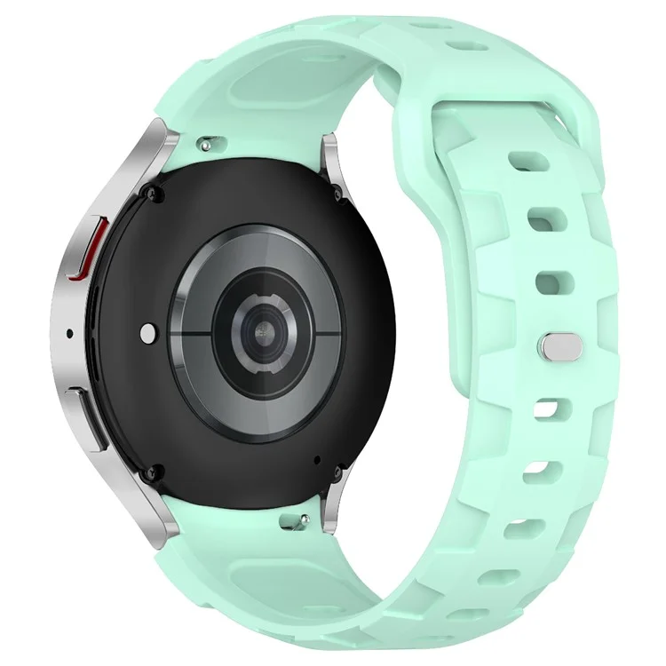 KALEBOL Silikon-Band für Samsung Galaxy Watch7 44mm / 40mm Verstellbares Uhrenarmband - Teal