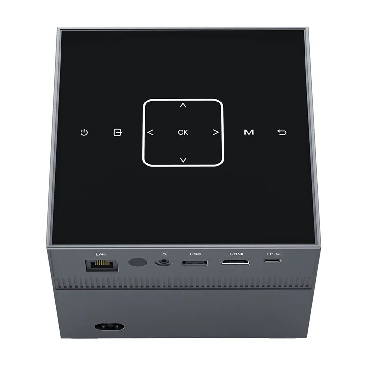 X3 Mini Projector WiFi Bluetooth-compatible Portable Home Theater Video Projector - UK Plug