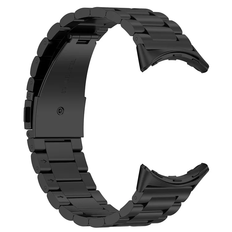 Für Google Pixel Watch 3 41mm / Watch 2 / Pixel Watch Strap Replacement Edelstahlarmband - Schwarz