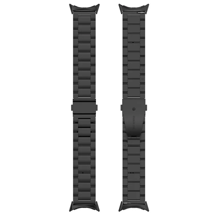 Für Google Pixel Watch 3 41mm / Watch 2 / Pixel Watch Strap Replacement Edelstahlarmband - Schwarz