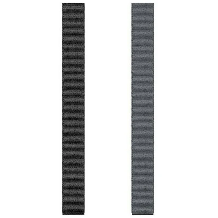 Pulseira de Relógio de Nylon de 26 mm para Garmin Enduro 3 / Fenix 8X / Fenix 7X Fita Mágica de Pulso - Preto