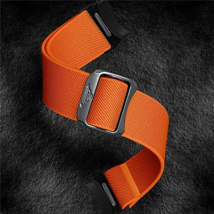 Cinturino in nylon per Samsung Galaxy Watch FE 40mm / Watch7 / Watch6 / Watch 5 / Watch4 Elastic Band - Arancione