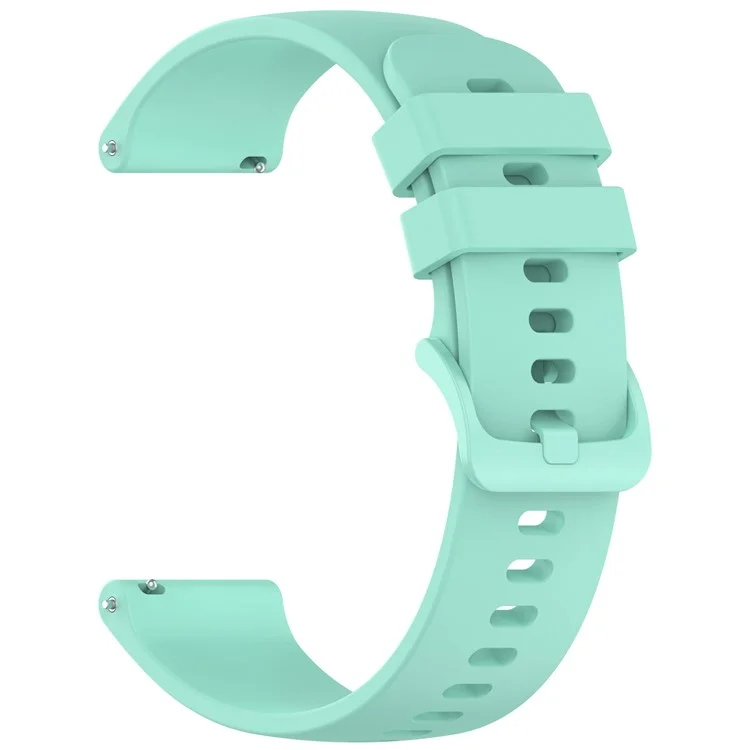 For Garmin Forerunner 265 / Forerunner 255 Silicone Watch Band 22mm Quick Release Replacement Strap - Teal