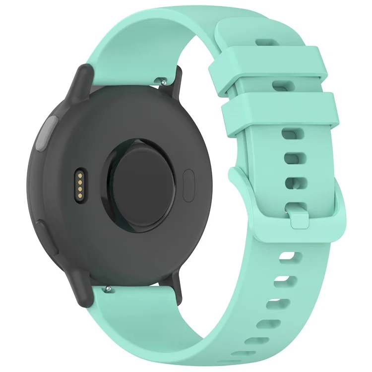 For Garmin Forerunner 265 / Forerunner 255 Silicone Watch Band 22mm Quick Release Replacement Strap - Teal