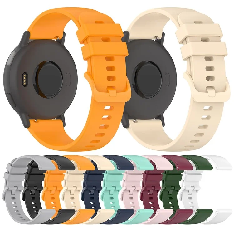 For Garmin Forerunner 265 / Forerunner 255 Silicone Watch Band 22mm Quick Release Replacement Strap - Teal