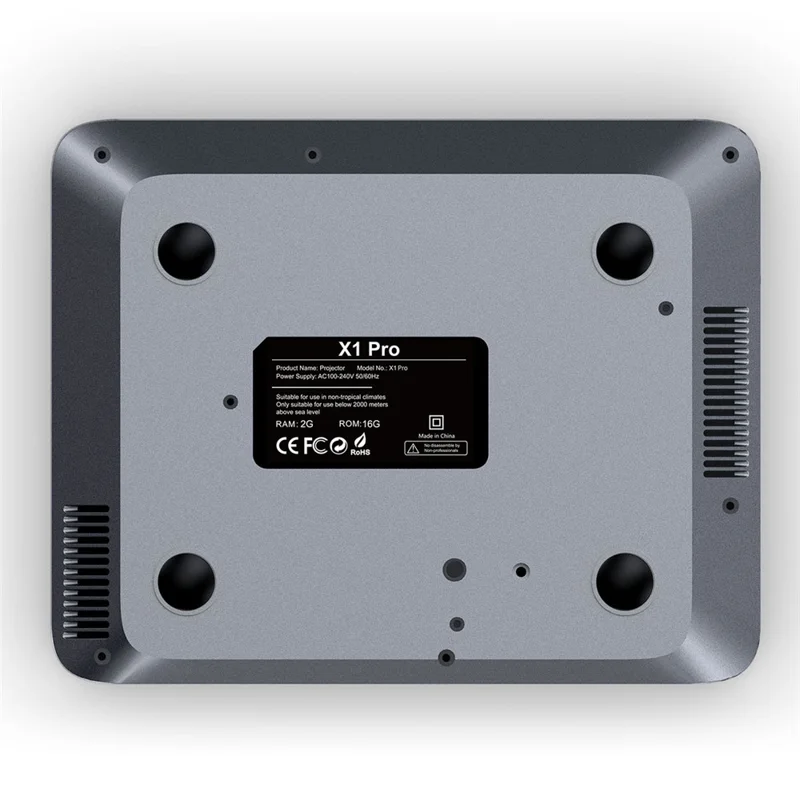 ProjectX1PRO Manual Focus Projector WiFi Bluetooth-compatible Portable Home Theater 8K Video Projector - UK Plug