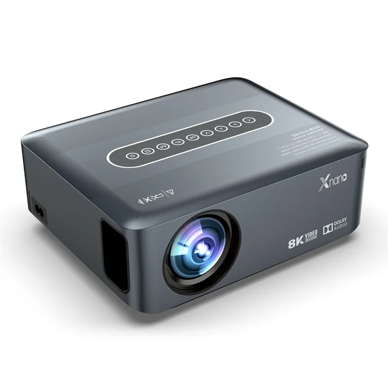 ProjectX1 Portable Projector WiFi Bluetooth-compatible Home Theater 8K HD Video Projector - EU Plug