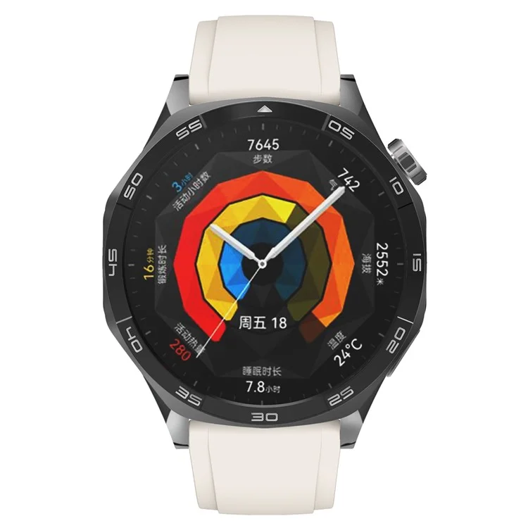 22mm Silicone Strap for Xiaomi Watch S4 Sport / Redmi Watch 5 Active Watch Band with Silver Buckle - Starlight
