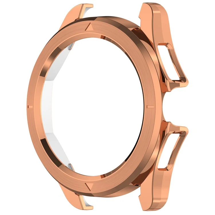 Para Xiaomi Watch S4 Sport Watch Case Anti-Shock Hollow Hard PC Smart Watch Protective Cover - Rose Gold
