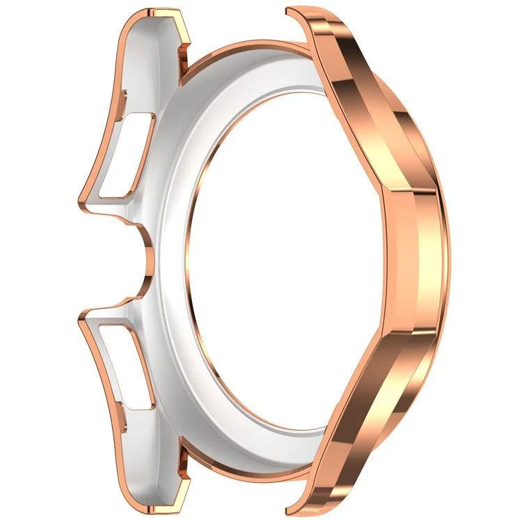 Para Xiaomi Watch S4 Sport Watch Case Anti-Shock Hollow Hard PC Smart Watch Protective Cover - Rose Gold