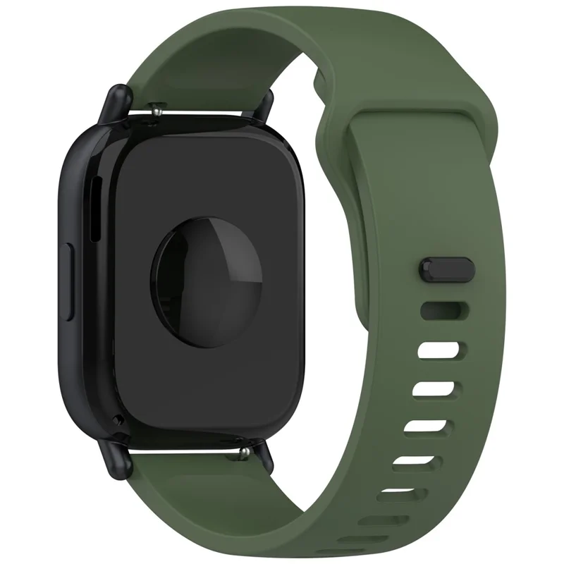 For Xiaomi Redmi Watch 5 Active / Watch 5 Lite Replacement Strap Soft Silicone Watch Band - Dark Green