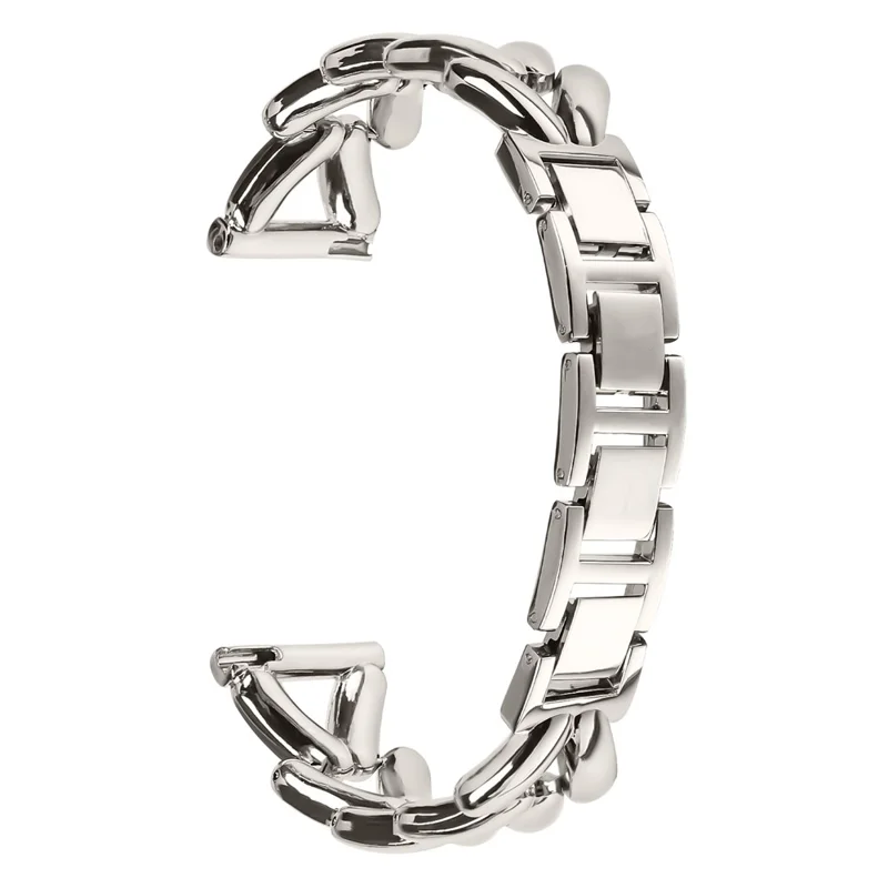 Zinc-Legierung Armband für Garmin Vivomove Style / GarminMove Style Twisted Metal Watch Strap Ersatz - Starlight