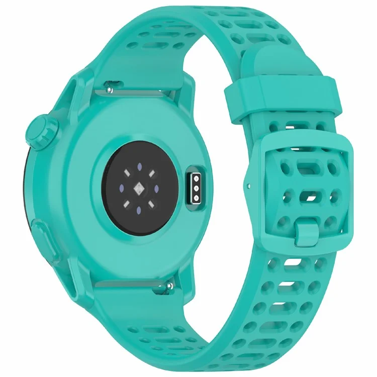For Coros Pace 3 / Apex 2 Pro / Apex Pro Bands Solid Color 22mm Silicone Watch Strap - Green