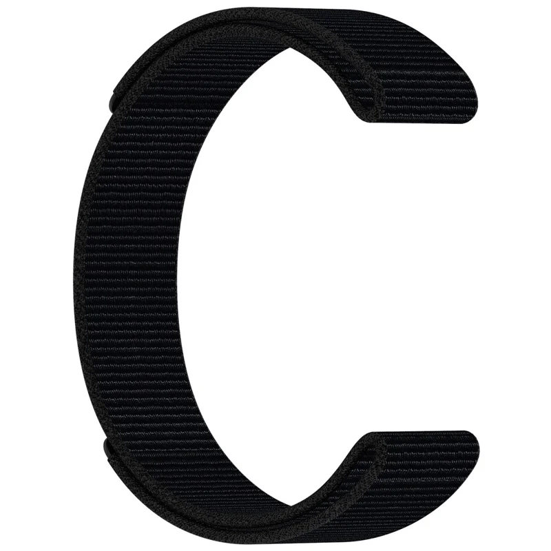 Für Garmin Fenix 8 47mm / Garmin Fenix 7 / 6 / 5 Uhrarmband Nylon Verstellbares Armband - Schwarz