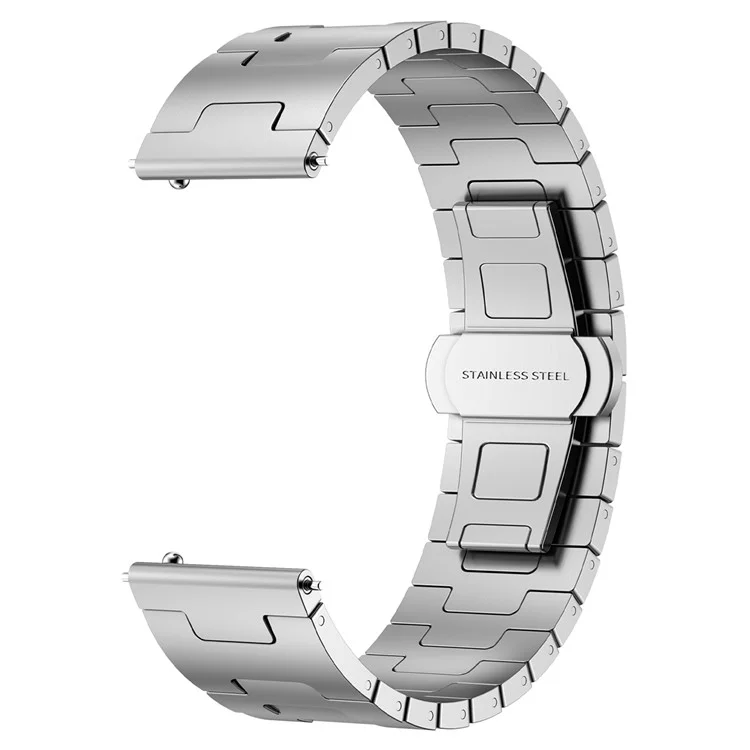 Титановый сплав ремешок для Huawei Watch GT 5 Pro / GT 5 / GT 4 46мм Универсальный 22мм Металлический ремешок для часов - Серебряный