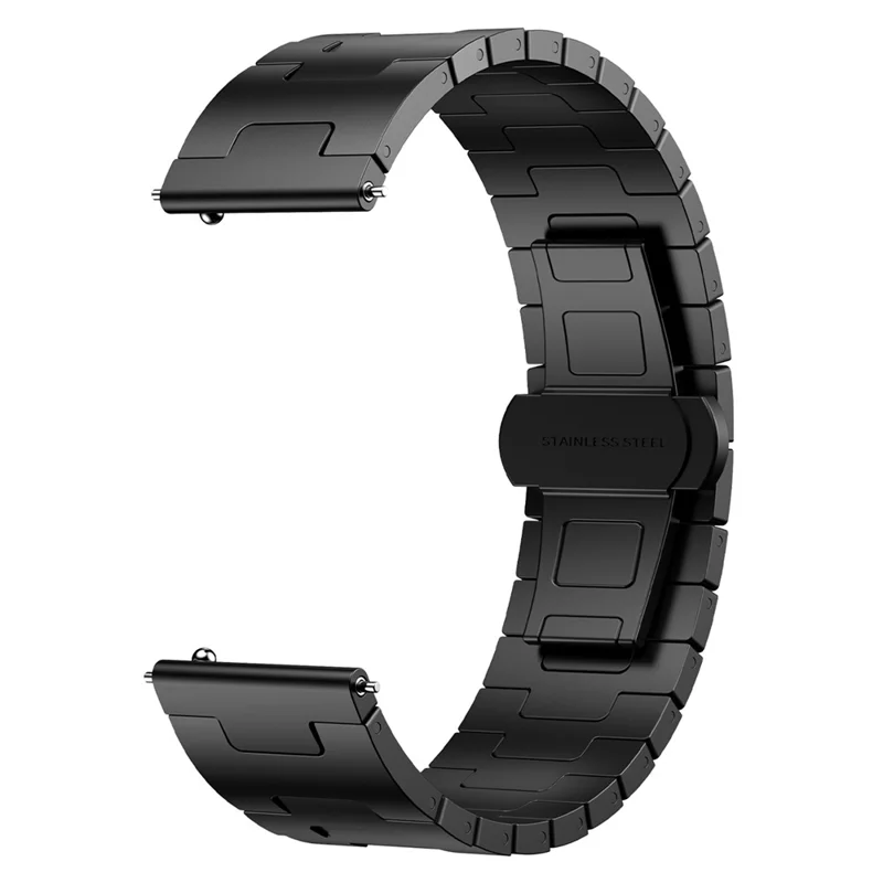 Titanium Alloy Strap for Huawei Watch GT 5 Pro / GT 5 / GT 4 46mm Universal 22mm Metal Watchband - Black