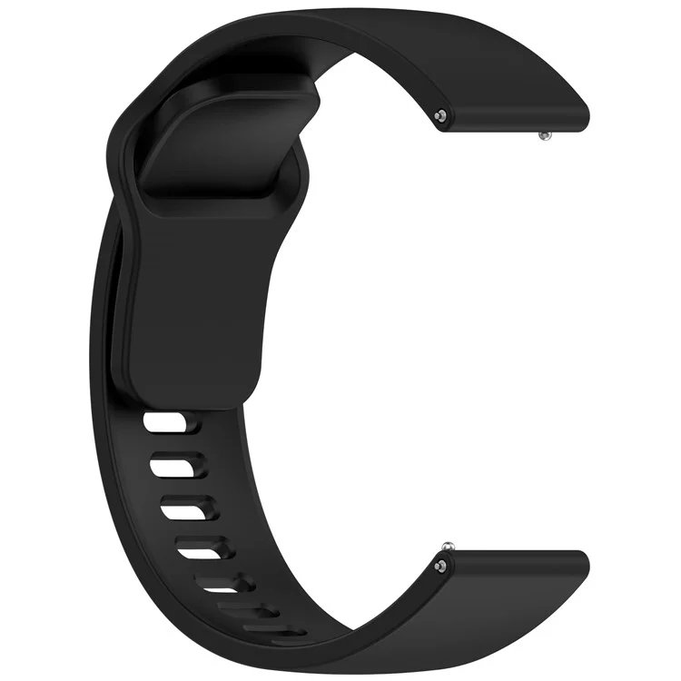 Correa de Silicona Para Xiaomi Redmi Watch 5 Banda de Reloj Activa Reemplazo de Banda de Reloj Ajustable - Negro