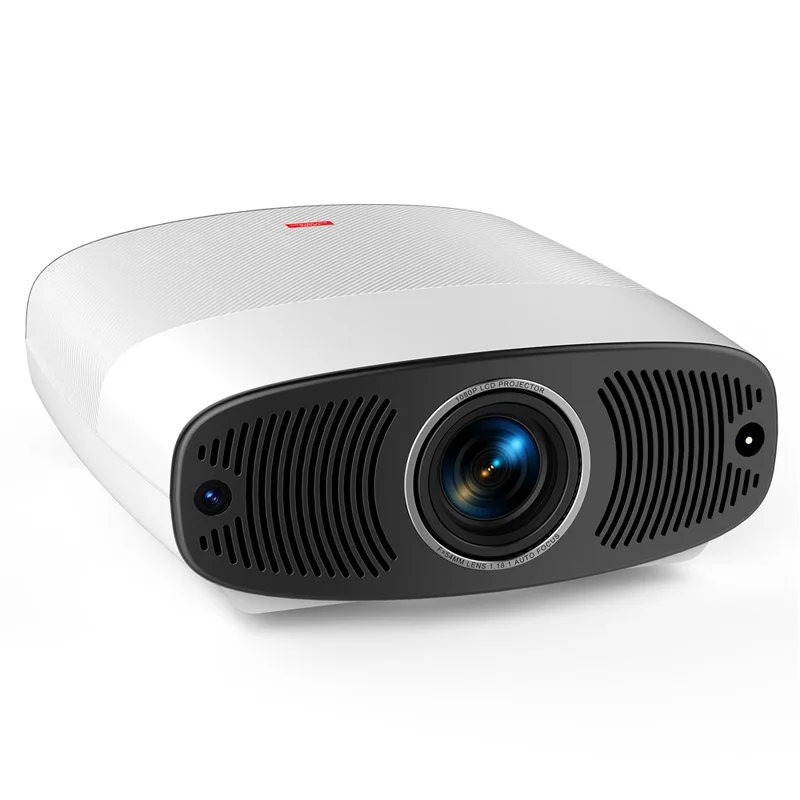 Q7 Android 9 Projector Auto Focus Full HD 1080P LCD Video Projector Home Theater - UK Plug