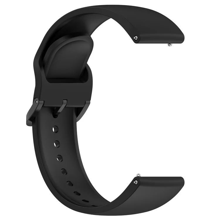 For Xiaomi Redmi Watch 5 Lite Band Waterproof Sweatproof Soft Silicone Sport Strap - Black