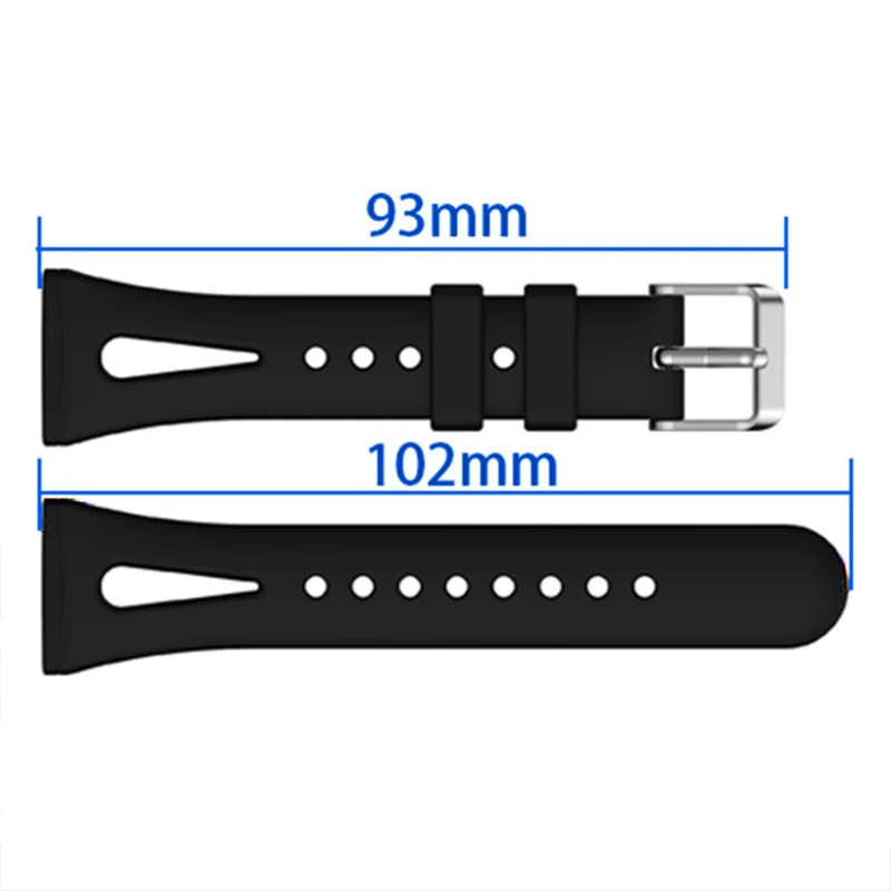 For Fitbit Versa 4 / 3 / Sense 2 Replacement Band Sweatproof Soft Silicone Sport Watch Strap, Size: S - White