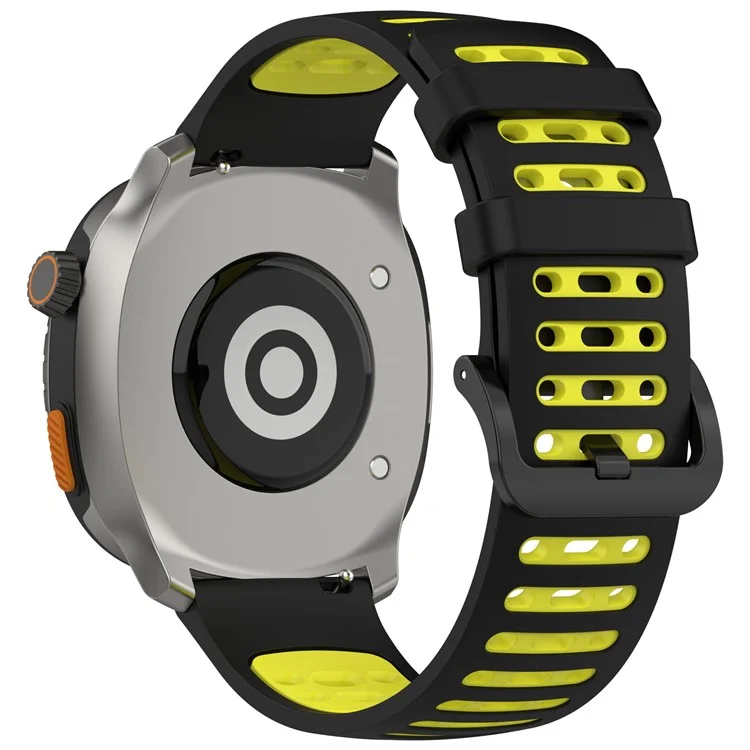 For Xiaomi Watch S4 / Keep Watch Pilot 1 Watchband 22mm Dual Color Silicone Strap - Black / Lime

Для ремешка Xiaomi Watch S4 / Keep Watch Pilot 1 22 мм с двухцветным силиконовым ремешком - черный / лайм