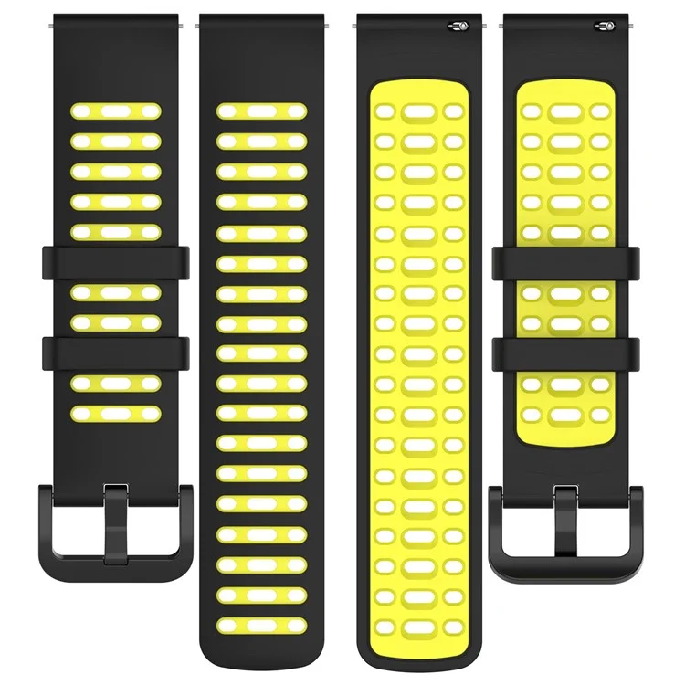 For Xiaomi Watch S4 / Keep Watch Pilot 1 Watchband 22mm Dual Color Silicone Strap - Black / Lime

Для ремешка Xiaomi Watch S4 / Keep Watch Pilot 1 22 мм с двухцветным силиконовым ремешком - черный / лайм