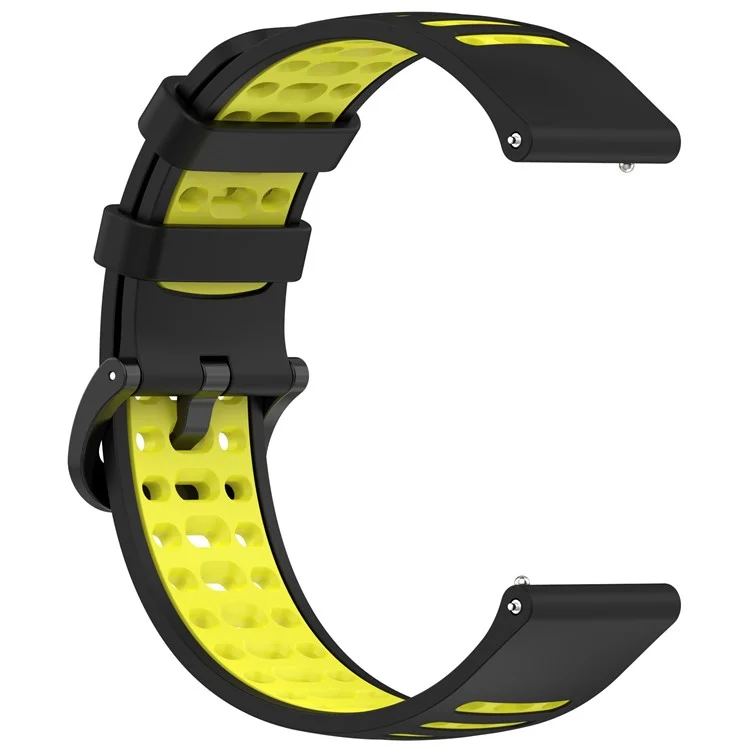 For Xiaomi Watch S4 / Keep Watch Pilot 1 Watchband 22mm Dual Color Silicone Strap - Black / Lime

Для ремешка Xiaomi Watch S4 / Keep Watch Pilot 1 22 мм с двухцветным силиконовым ремешком - черный / лайм