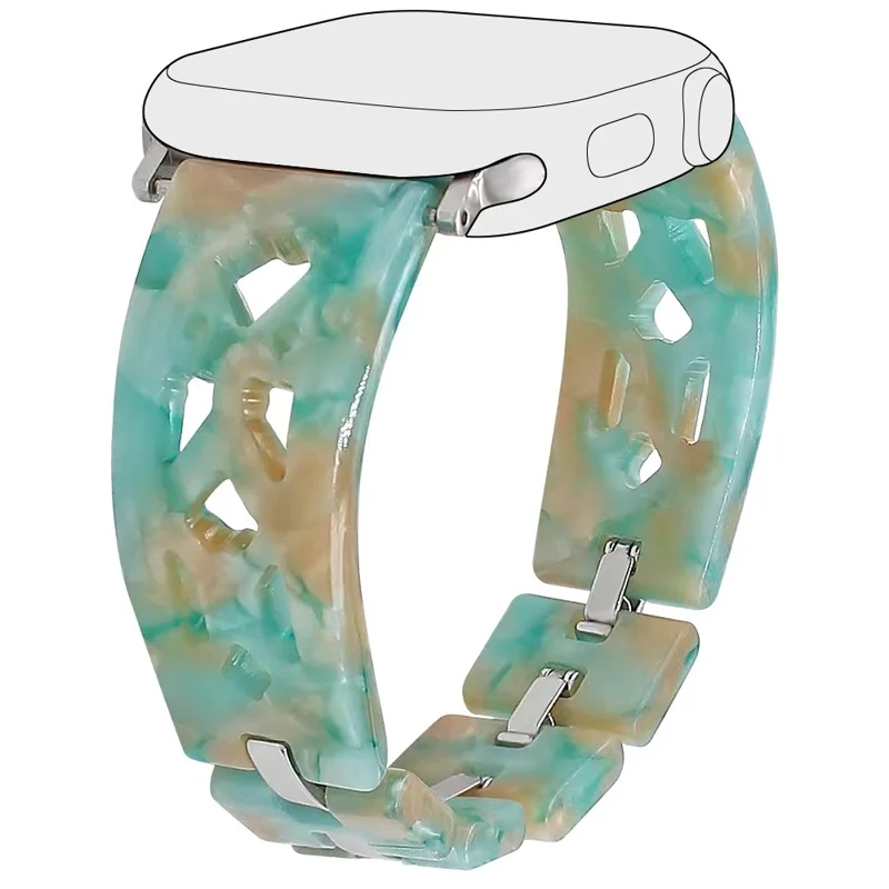 Cinturino in resina per Apple Watch Series 10 46mm / Ultra 2 / Ultra 49mm / 9 8 7 45mm / SE (2023) SE (2022) SE 6 5 4 44mm / 3 2 1 42mm Bracciale cinturino - Verde