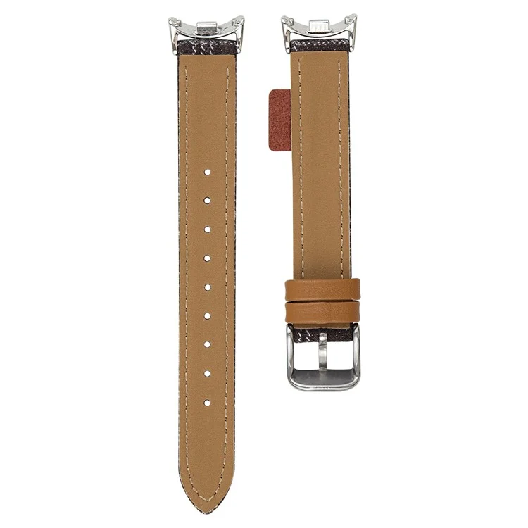 Wool+Leather Strap for Apple Watch Series 10 46mm / Ultra 2 / Ultra 49mm / 9 8 7 45mm / SE (2023) SE (2022) SE 6 5 4 44mm / 3 2 1 42mm - Multi-Color