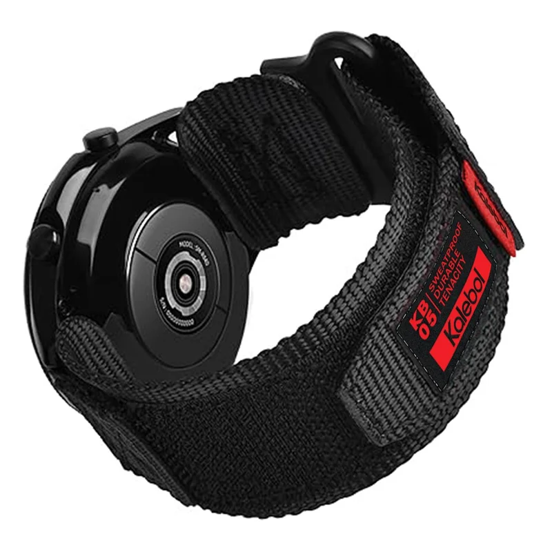 Comprar por mayor 20mm Correa de reloj para Huawei Watch GT 3 42mm / Watch GT 3 Pro 43mm Cierre de nailon Correa deportiva - Negro