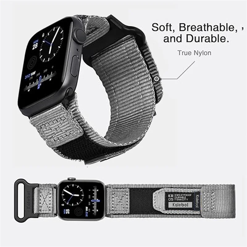 Bulk Purchasing Nylon Strap For Apple Watch Series 10 9 8 7 SE 6 5 4 3 2 1 42mm 41mm 40mm 38mm Fastening Watchband - Orange