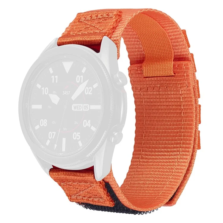 Massenkauf 20mm Armband für Huawei Watch GT 3 42mm / Watch GT 3 Pro 43mm Robuster geflochtener Nylonriemen - Orange