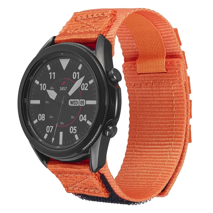 Massenkauf 20mm Armband für Huawei Watch GT 3 42mm / Watch GT 3 Pro 43mm Robuster geflochtener Nylonriemen - Orange