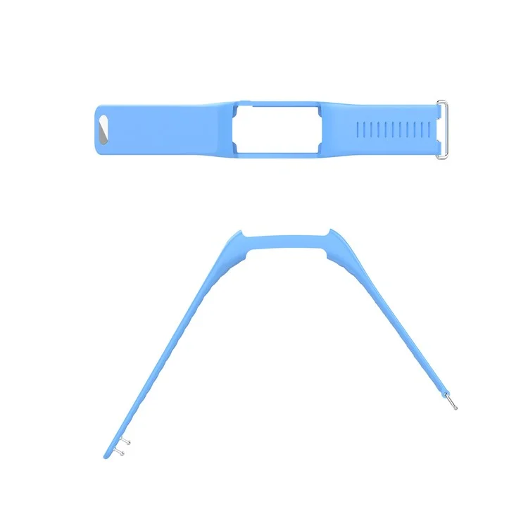 Soft Silicone Watch Band Replacement for POLAR A360 A370 Smart Watch - Sky Blue