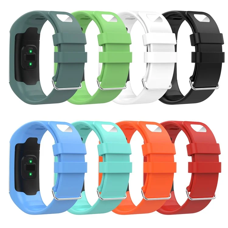 Soft Silicone Watch Band Replacement for POLAR A360 A370 Smart Watch - Sky Blue
