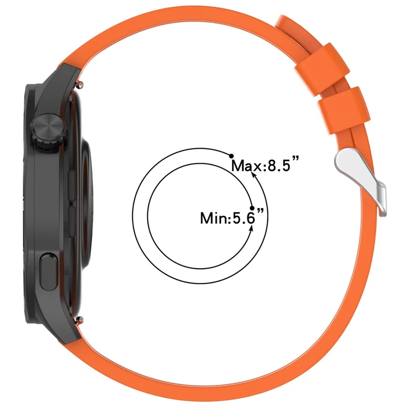 Silicone Strap for Huami Amazfit Bip 5 / GTR 47mm / GTR 2 Universal 22mm Stitching Lines Watch Band - Starlight